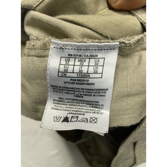 guess cargo shorts Men’s Size 32 Color Beige Cargo Pockets - Picture 5 of 10